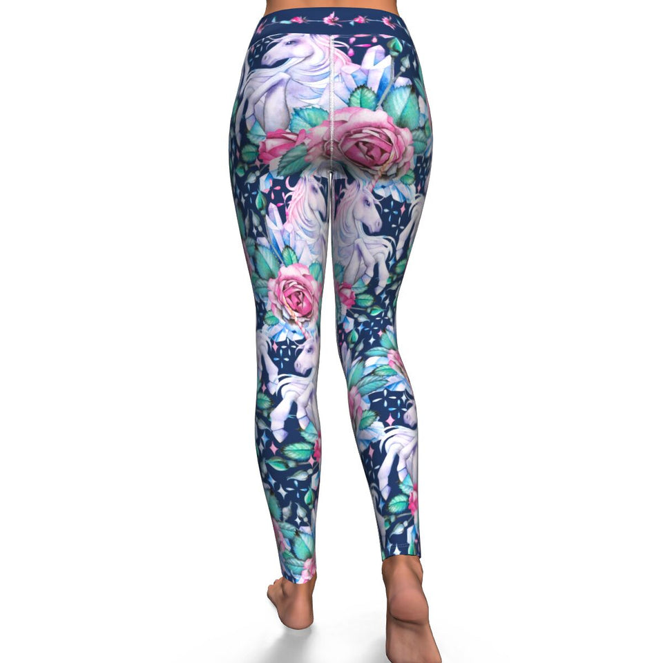 Unicorn Flower Leggings