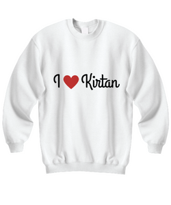 I Love Kirtan Light Hoodie/Shirt