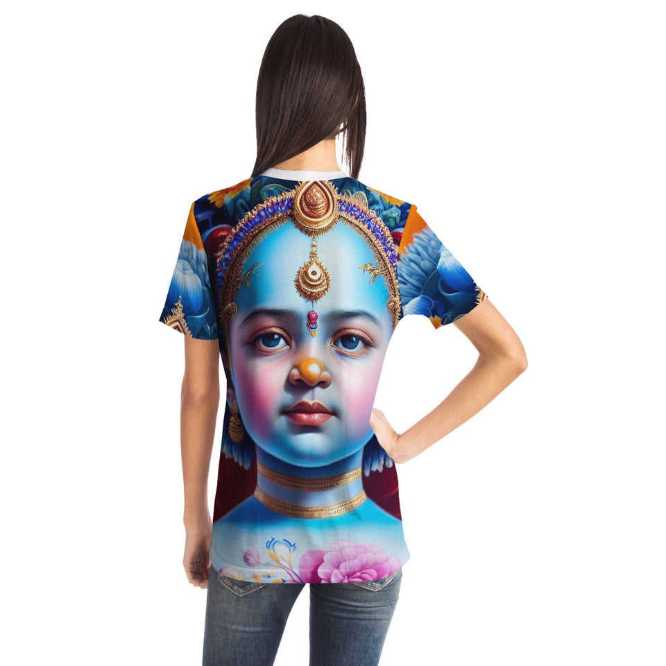 Bala Krishna T-Shirt - Baby Krishna All-Over Print Tee