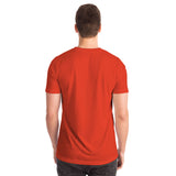 Golden Om Saffron T-Shirt - Sacred Aum Symbol Tee