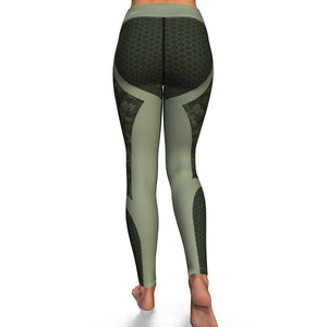 Military Green Yoga Pants