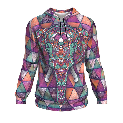 Elephant Mandala Hoodie