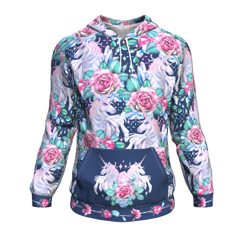 Unicorn Roses Hoodie