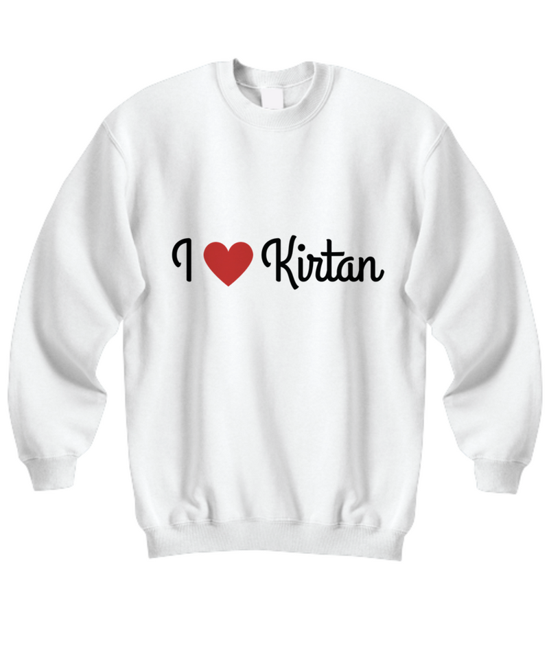 I Love Kirtan Light Hoodie/Shirt