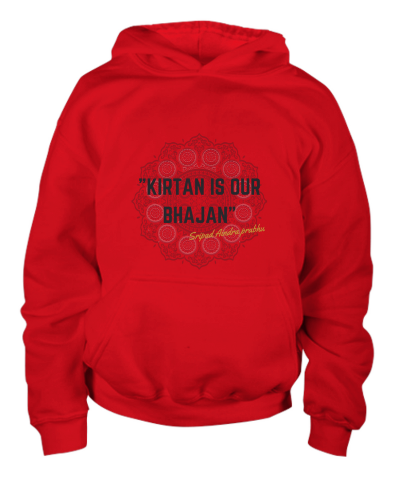 Kirtan is our Bhajan Light Hoodie/Shirt