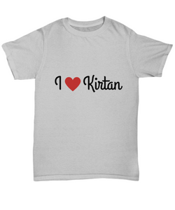 I Love Kirtan Light Hoodie/Shirt