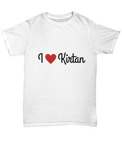 I Love Kirtan Light Hoodie/Shirt