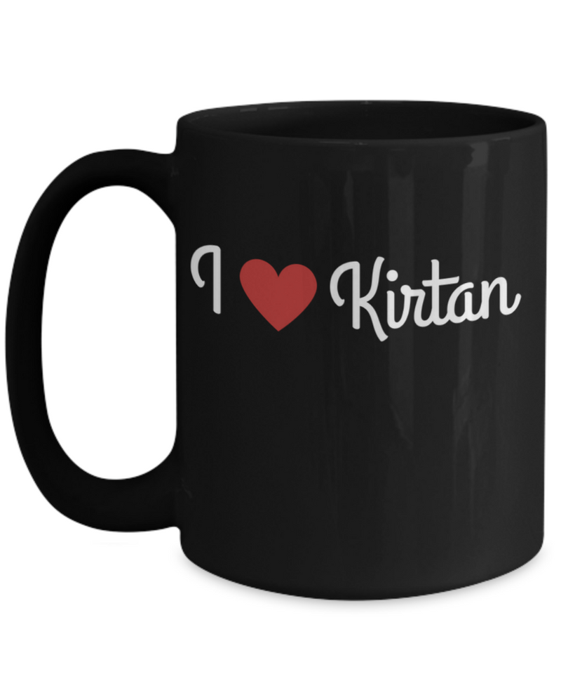I Love Kirtan Mug