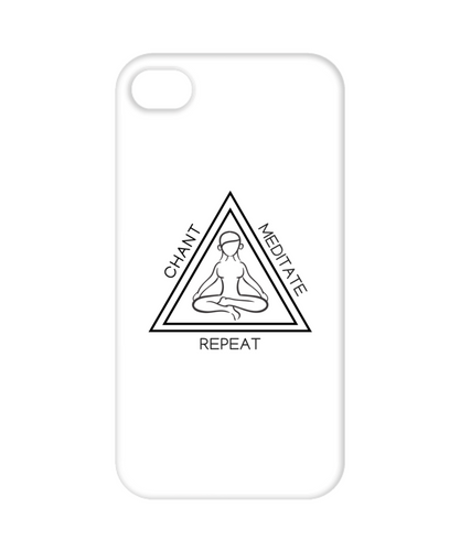 Chant Meditate Repeat Phone Case